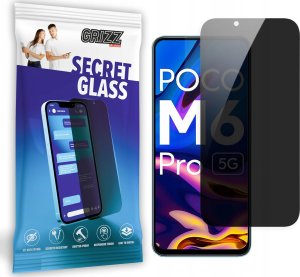 GrizzGlass Szkło prywatyzujące GrizzGlass SecretGlass do Xiaomi POCO M6 Pro 1