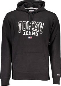 Tommy Hilfiger CZARNA BLUZA MĘSKA TOMMY HILFIGER BEZ ZAMKA S 1