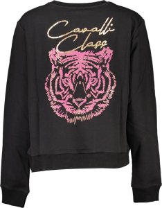 Cavalli Class CAVALLI CLASS CZARNA BLUZA BEZ ZAMKA M 2