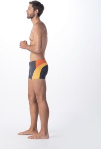 AquaWave Męskie bokserki kąpielowe Aquawave Helder 74554-fo Ir/puf Bill forget iron/puffin's bill rozmiar XL 7