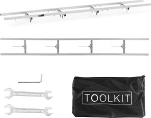 Hillvert Prowadnica do traka piły do drewna aluminiowa 2.1 m Prowadnica do traka piły do drewna aluminiowa 2.1 m 1