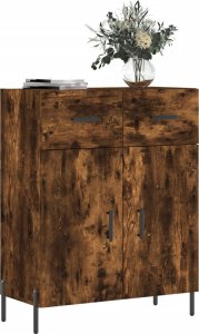 vidaXL Szafka, przydymiony dąb, 69,5x34x90 cm 3