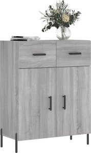 vidaXL Szafka, szary dąb sonoma, 69,5x34x90cm 3