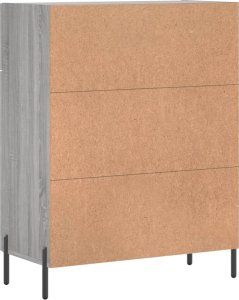 vidaXL Szafka, szary dąb sonoma, 69,5x34x90cm 8