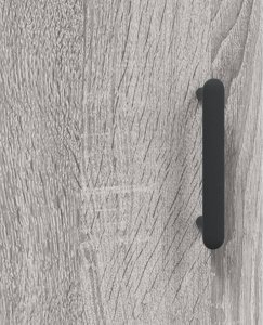 vidaXL Szafka, szary dąb sonoma, 69,5x34x90cm 10