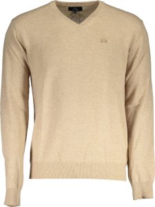 La Martina BEŻOWY SWETER MĘSKI LA MARTINA 2XL 1