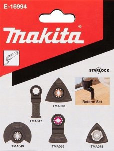 Makita MAKITA MT ZESTAW DO RENOWACJI  5szt. (TMA047/49/65/73/78 5