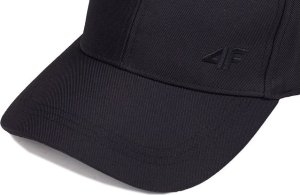 4f Czapka z daszkiem damska 4F F161 głęboka czerń 4FAW23ACABF161 20S M 3