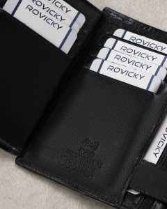 4U Cavaldi Duży, Skórzany Portfel Męski Z Systemem Rfid Protect 7