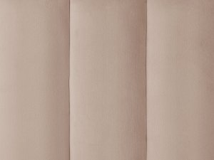 Beliani Łóżko welurowe 140 x 200 cm z portem USB beżowoszare MIRIBEL 15