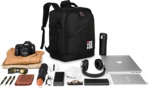 Plecak turystyczny Peterson Podróżny, Wodoodporny Plecak Z Poliestru Z Miejscem Na Laptopa 12