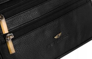 Peterson Skórzana Saszetka Męska Do Ręki 6