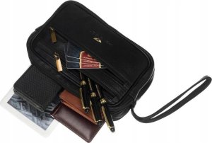 Peterson Skórzana Saszetka Męska Do Ręki 9