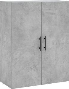 vidaXL vidaXL Witrynka, szarość betonu 69,5x34x180 cm materiał drewnopochodny 5