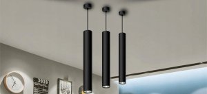 Lampa wisząca ECOLIGHT2 Eco Light EC79976 lampa wisząca zwis 1x35W GU10 czarna 10