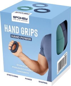 Spokey Zestaw 3 ściskaczy o różnej sile oporu Spokey HAND POWER SET 7