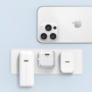 Ładowarka Usams USAMS Ład. siec. 1xUSB-C PD30W 3A (only head) PD3.0 Fast Charging purpurowy/purple X-ron Series CC186TC03 (US-CC186) 11