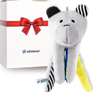 Whisbear *****Whisbear miś sensoryczny cytryna 95512 1