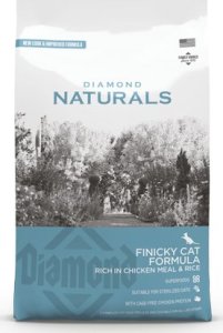 DIAMOND PET FOODS Diamond Naturals Finicky Cat 7,5 kg. Kurczak i ryż dla kociąt i wybrednych kotów dorosłych. sztuka 1