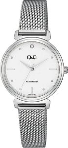 Zegarek Q&Q Zegarek QQ Q27B-001P Damski Klasyczny Cyrkonia 1