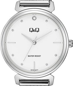 Zegarek Q&Q Zegarek QQ Q27B-001P Damski Klasyczny Cyrkonia 3