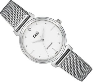 Zegarek Q&Q Zegarek QQ Q27B-001P Damski Klasyczny Cyrkonia 6