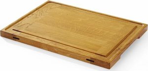 Hendi Deska do serwowania podawania potraw DĘBOWA 37x27cm grubość 2cm 1