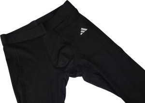 Adidas Legginsy męskie adidas Techfit Long Tight czarne HP0585 2XL 3