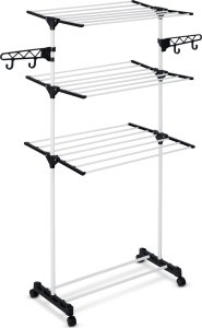 Triton Suszarka na pranie stojąca rozkładana Delia biała 15 m.b. 2