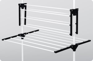 Triton Suszarka na pranie stojąca rozkładana Delia biała 15 m.b. 7