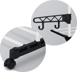 Triton Suszarka na pranie stojąca rozkładana Delia biała 15 m.b. 8