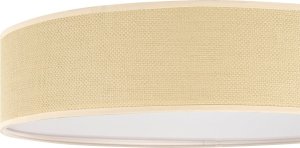 Lampa wisząca Beliani Lampa sufitowa naturalna MAGNO 4