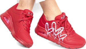 Skechers Buty damskie Skechers UNO DRIPPING IN LOVE (177980-RDPK) 37.5 7