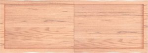 vidaXL vidaXL Blat, jasnobrązowy 140x50x(2-4)cm drewno z naturalną krawędzią 5