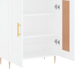 vidaXL Szafka, biała, 69,5x34x90 cm 6