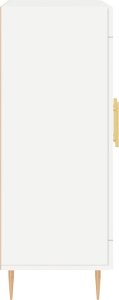vidaXL Szafka, biała, 69,5x34x90 cm 7