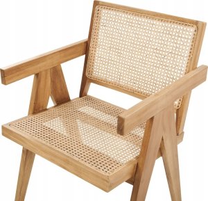 Beliani Krzesło do jadalni Jasne drewno WESTBROOK 3