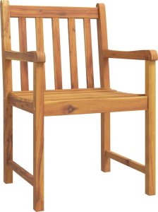 vidaXL vidaXL 3-cz. zestaw mebli ogrodowych, lite drewno akacjowe 4