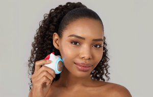 Geske Soniczny masażer do twarzy Cool & Warm 8w1 Geske z Aplikacją (Hello Kitty starlight) 5