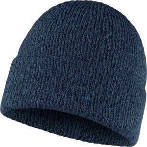 Buff Buff Jarn Knitted Hat Beanie 1296187881000 Granatowe One size 1