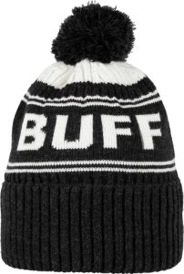 Buff Buff Hido Knitted Hat Beanie 1323325551000 Czarne One size 1
