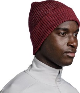 Buff Buff Merino Active Hat Beanie 1323396531000 Bordowe One size 3