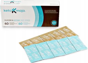Keto Mojo Zestaw pasków diagnostycznych Keto Mojo 60 + 60 | CE 0197 2