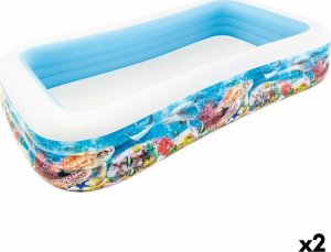 Intex Dmuchany Fotel dla Dzieci Intex Tropikalny 1020 L 305 x 56 x 183 cm (2 Sztuk) 1