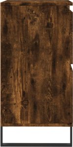 vidaXL Szafki, 3 szt., przydymiony dąb, materiał drewnopochodny 7