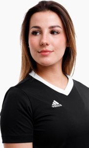 Adidas Koszulka damska adidas Entrada 22 Jsy czarna H57572 XL 3