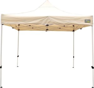 Aktive Gazebo Aktive Składany Regulowana wysokość Stal Poliester 420D Oxford Krem 300 x 320 x 300 cm 1