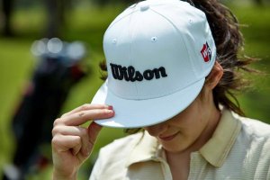 Wilson Staff morele Czapka golfowa Wilson FLAT BRIM Junior (biała) 4