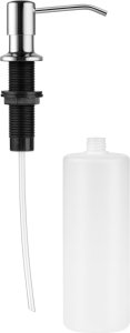Dozownik do mydła Invena DOZOWNIK SIMI NA PLYN DO MYCIA NACZYN LUB MYDLO, KOLOR CHROM 2