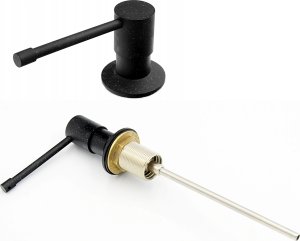 Dozownik do mydła Invena ISSA czarny 7